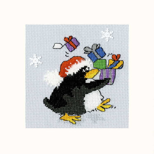 PPP Presents Cross Stitch Christmas Card Kit by Bothy Threads