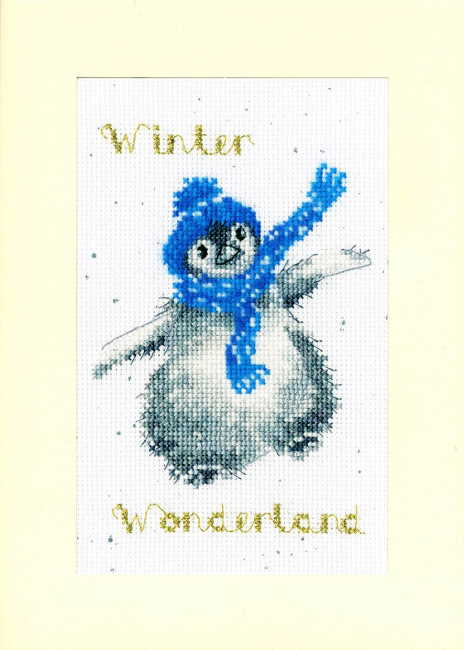 Winter Wonderland Cross Stitch Christmas Card Kit by Bothy Threads
