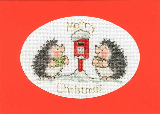 Last Post Cross Stitch Christmas Card Kit by Bothy Threads