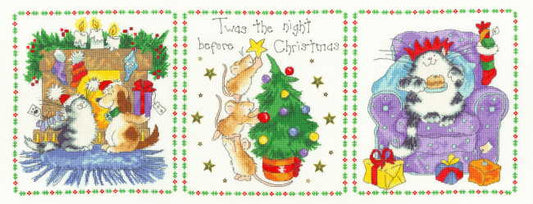 'Twas the Night Before Christmas Cross Stitch Kit by Bothy Threads