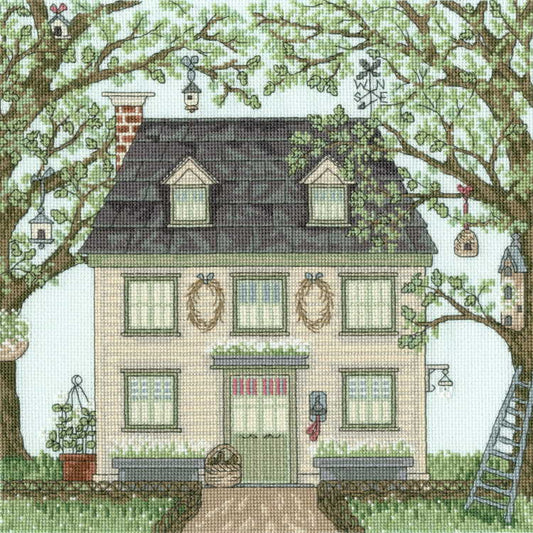 Country House Cross Stitch Kit By Bothy Threads