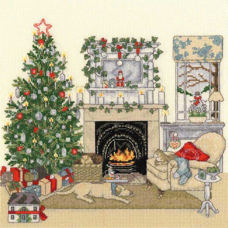 Christmas Eve Cross Stitch Kit By Bothy Threads