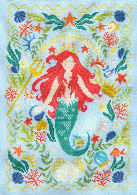 Under The Sea Cross Stitch Kit By Bothy Threads