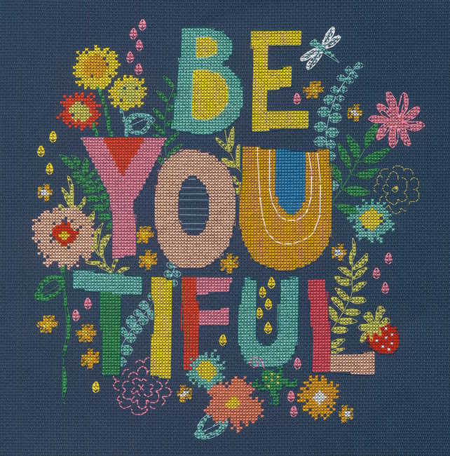 Be You Cross Stitch Kit by Dimensions