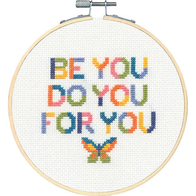 Be You Cross Stitch Kit by Dimensions