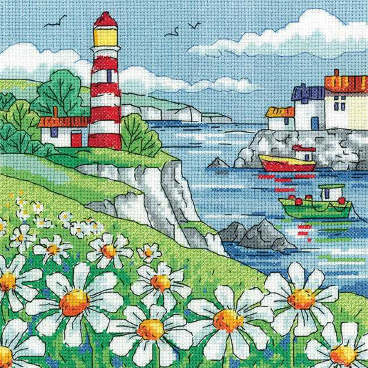 Daisy Shore Cross Stitch Kit by Heritage Crafts