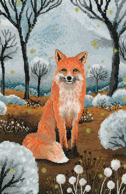 Enchanted Forest Cross Stitch Kit by Heritage Crafts