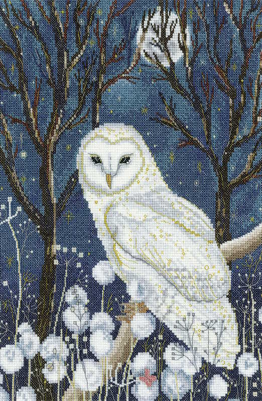 Into the Night Cross Stitch Kit by Heritage Crafts