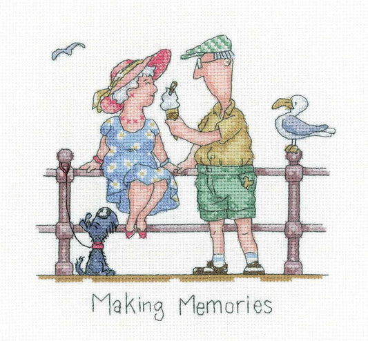 Making Memories Cross Stitch Kit by Heritage Crafts