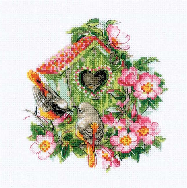 Happy Together Cross Stitch Kit By RIOLIS