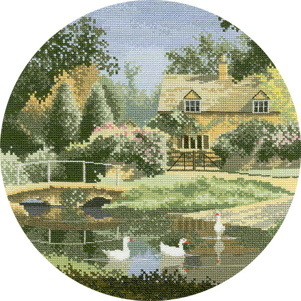 Ford Way Cross Stitch Kit by Heritage Crafts
