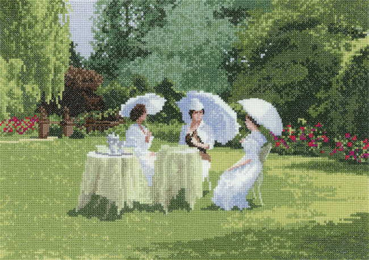 Ladies Who Lunch Cross Stitch Kit by Heritage Crafts