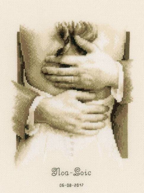 Newlyweds Wedding Sampler Cross Stitch Kit By Vervaco