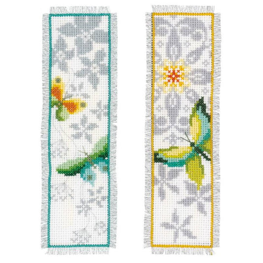 Butterfly Bookmark Cross Stitch Kit By Vervaco
