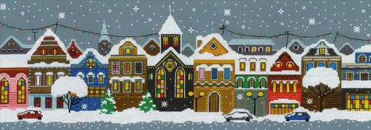 Christmas City Cross Stitch Kit By RIOLIS