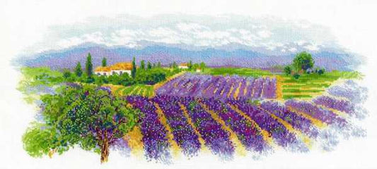 Blooming Provence Cross Stitch Kit By RIOLIS