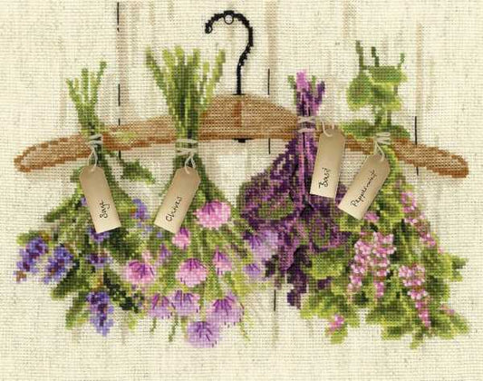 Herbs Cross Stitch Kit By RIOLIS