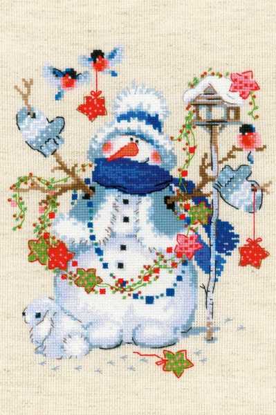 Christmas Eve Cross Stitch Kit By RIOLIS