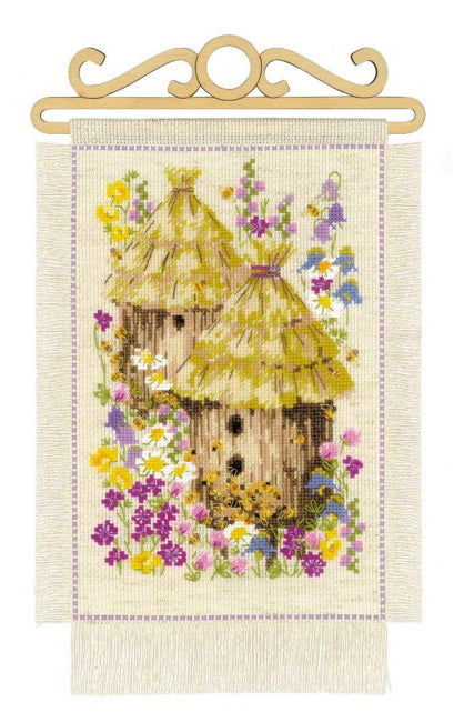 Cottage Garden Summer Cross Stitch Kit By RIOLIS