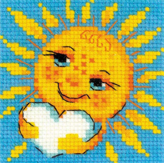 Sunshine Cross Stitch Kit By RIOLIS