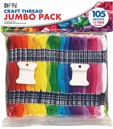 Jumbo Craft Thread Pack by Janlynn