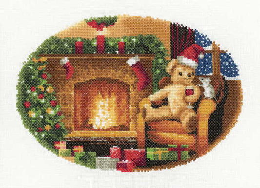 The Night Before Christmas Cross Stitch Kit by Heritage Crafts