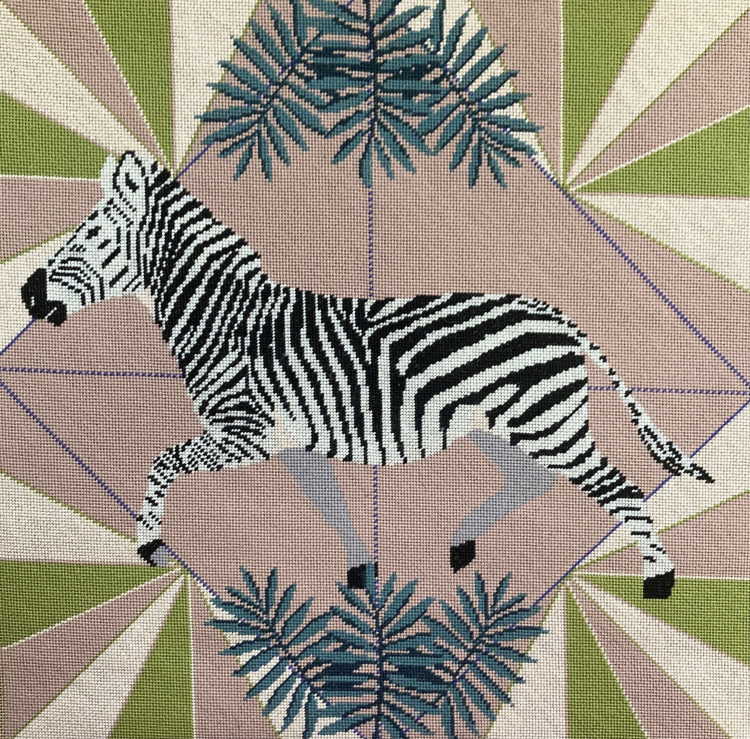 Zebra Tapestry Kit by Appletons